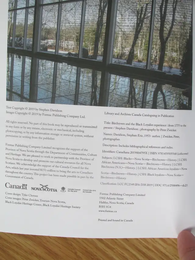 BIRCHTOWN by Stephen Davidson - 2019 SC (Signed) - Photo 3