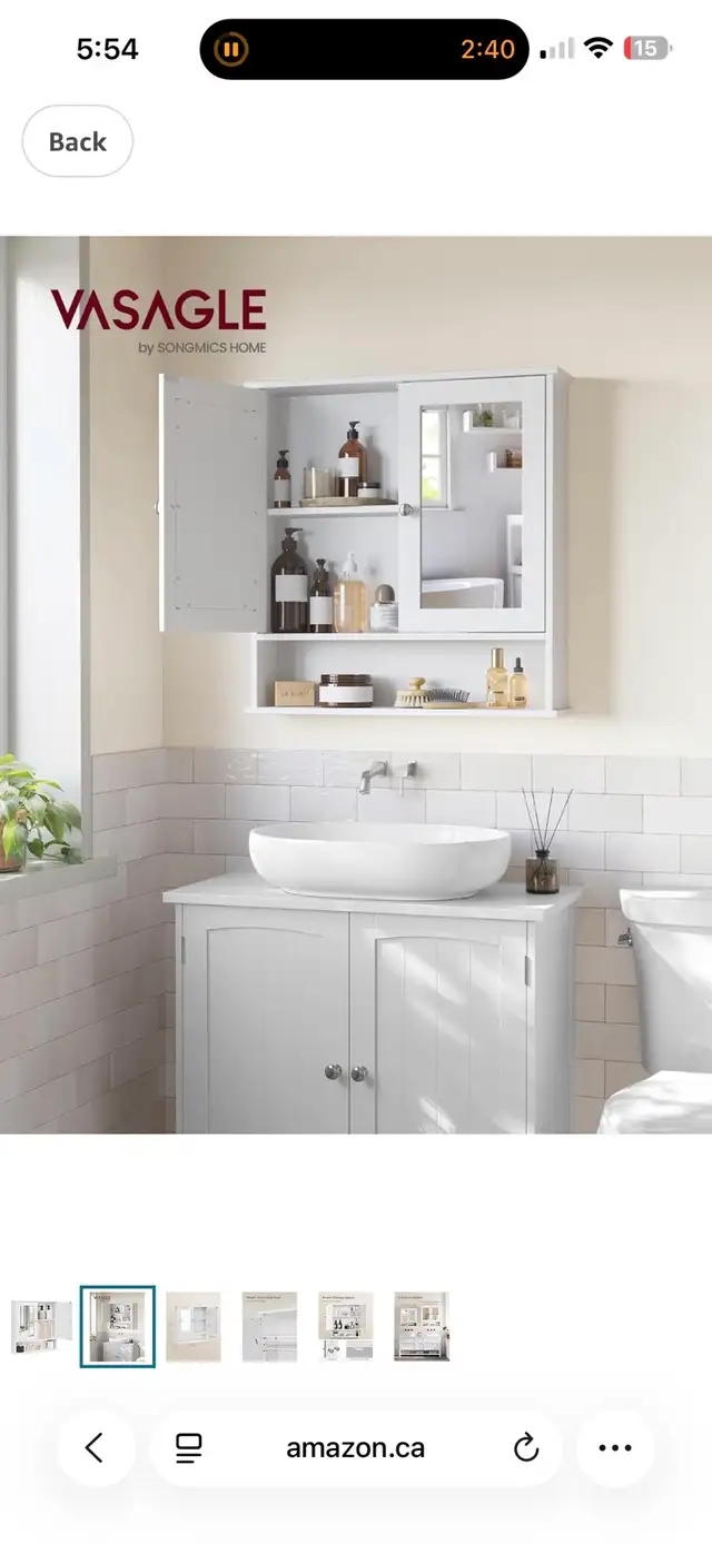 Brand New Mirror Medicine Cabinet