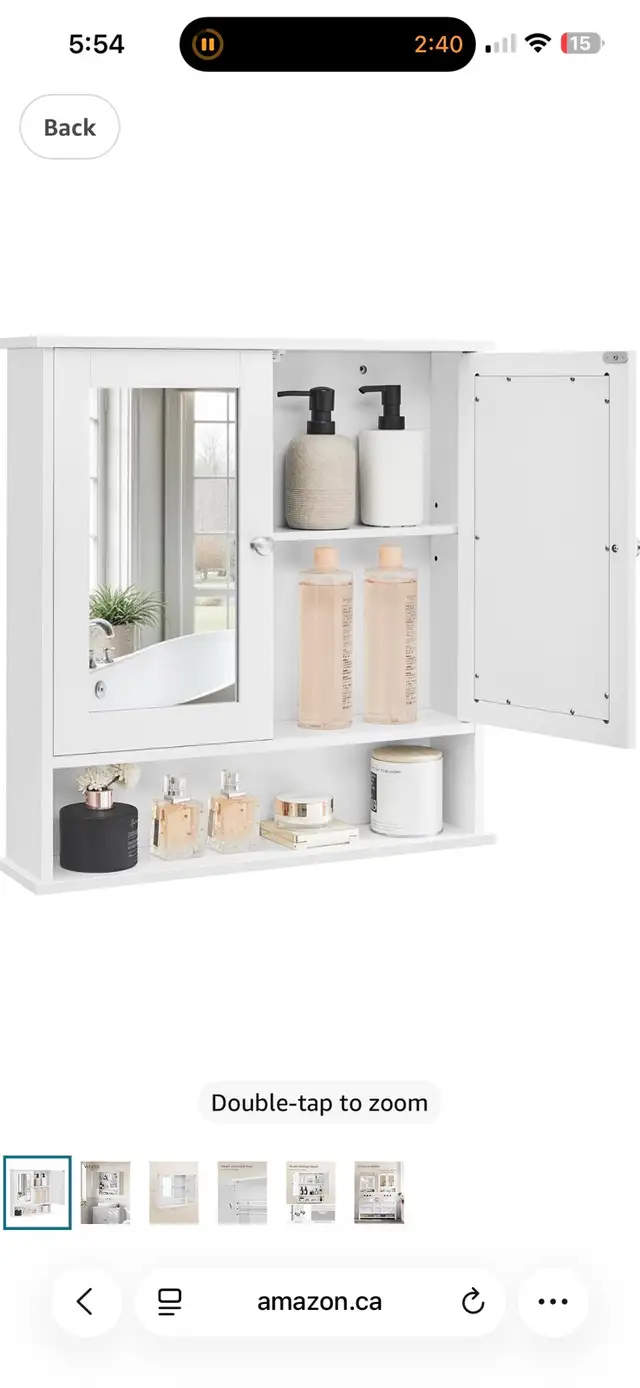 Brand New Mirror Medicine Cabinet - Photo 3