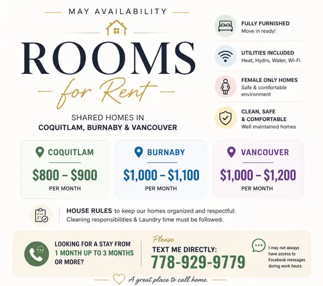 Pribate Room - Shared Bath