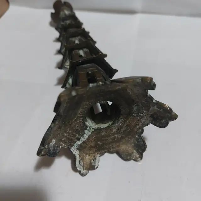 Vintage Pagoda Candlestick Holder - Photo 4
