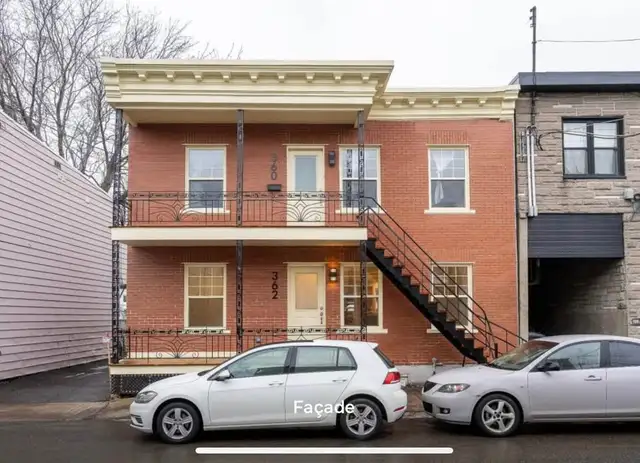 Appartement chauffé 4 1/2 dans Limoilou de 2 chambres