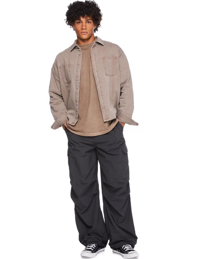 Brand New No Boundaries Long Sleeve Twill Shirt - Photo 2