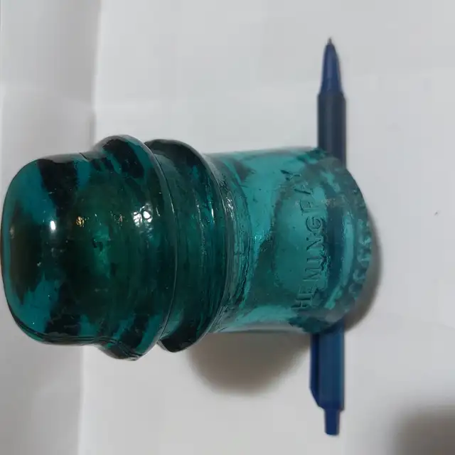 Vintage glass insulator