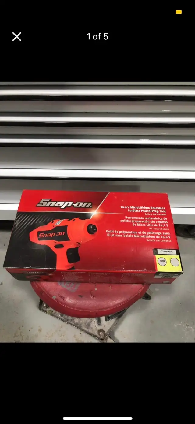 snap-on polisher