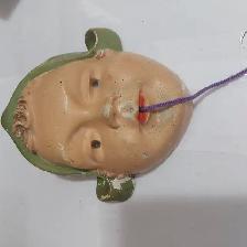 Chalkware string holder