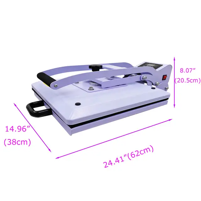 15' x 15' Heat Press Machine for DIY Shirts Pillows 110V 000015 - Photo 10