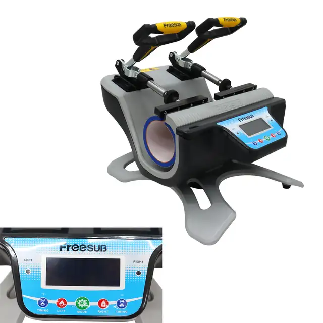 5in1 110V Double Station Heat Press Machine Mug Cup Print 003408 - Photo 4