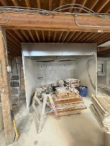 10x10 & 5x5 Open Spray Booth