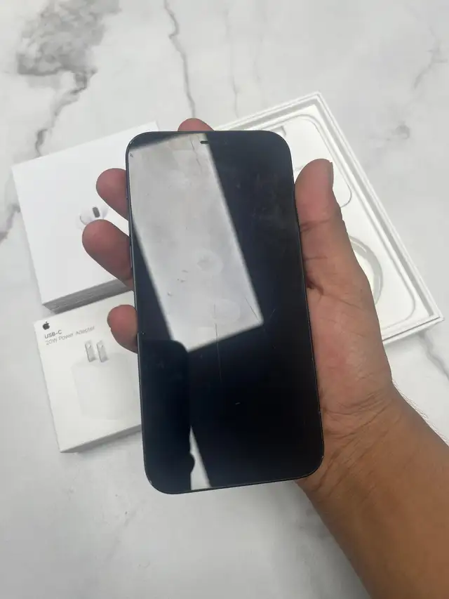 iPhone 12 64gb No Face ID Airpods Pkg/Delivery - Photo 3