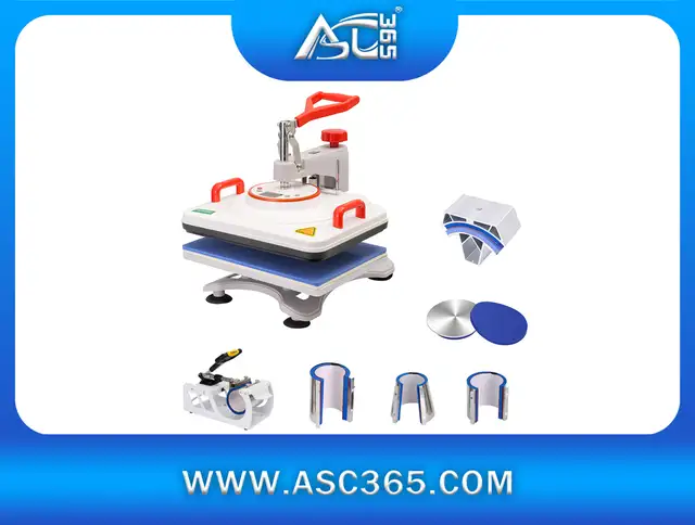 8in1 Digital Heat Press Sublimation Machine Hat Plate Mug 110151