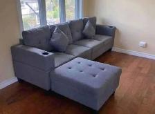 L-Shape Sectional – Call Us Today – Free Delivery – 6474943660