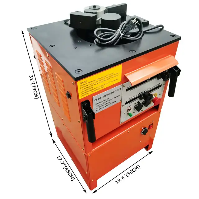 1' Electric Rebar Bending and Cutting Machine RBC-25 110V 056271 - Photo 2