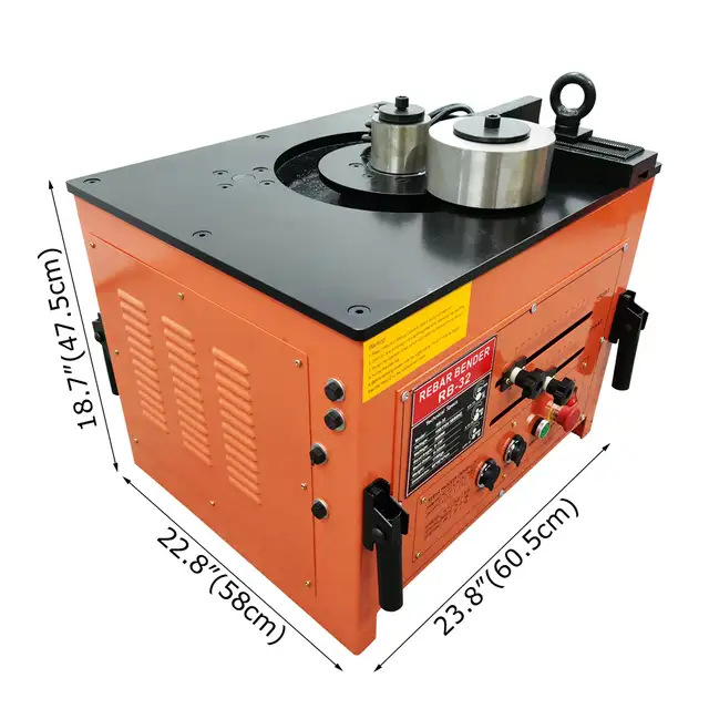 Promotion 1-1/4'Steel Rod Electric Bending Machine 110V 056263 - Photo 3