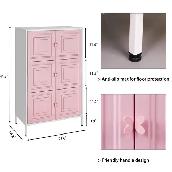 Brand New 6-Cube Storage Cabinet with Doors $99