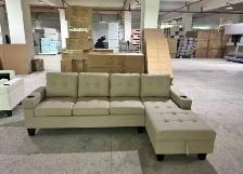L-Shape Sofa – Big Selection – Call 6474943660