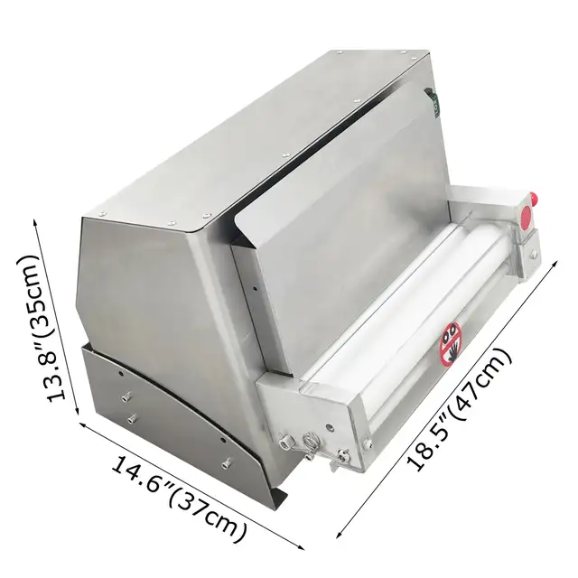 Electric Dough Roller Pizza Sheeter Pastry Press Machine 056789 - Photo 2