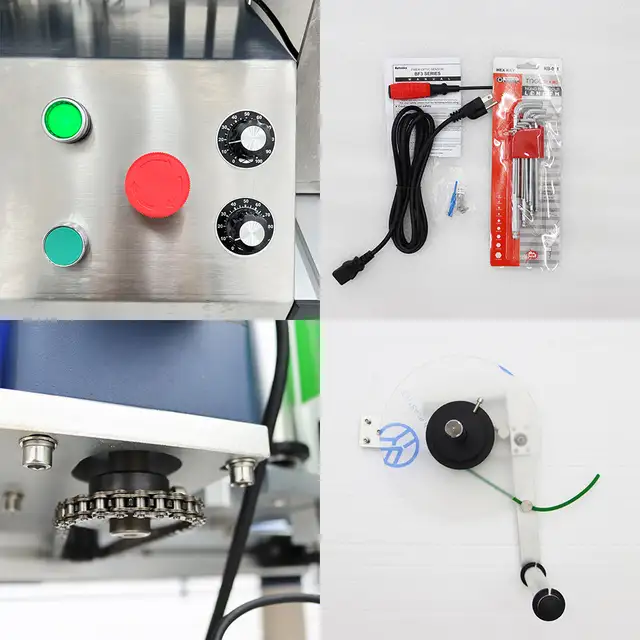 Promotion LT-150 Conveyor Round Bottle Labeling Machine 160133 - Photo 9