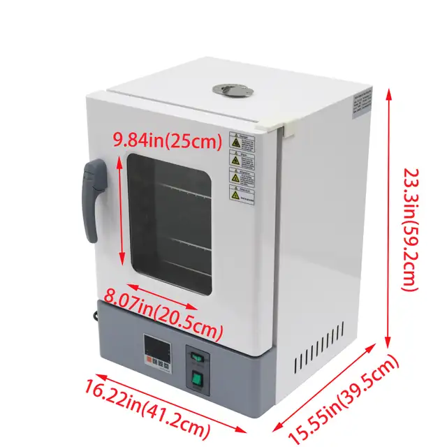 101-00AB Digital Forced Air Convection Dryer Drying Oven 160236 - Photo 8