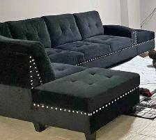 Premium Black Sofa – Delivered Free to Your Door – 6474943660