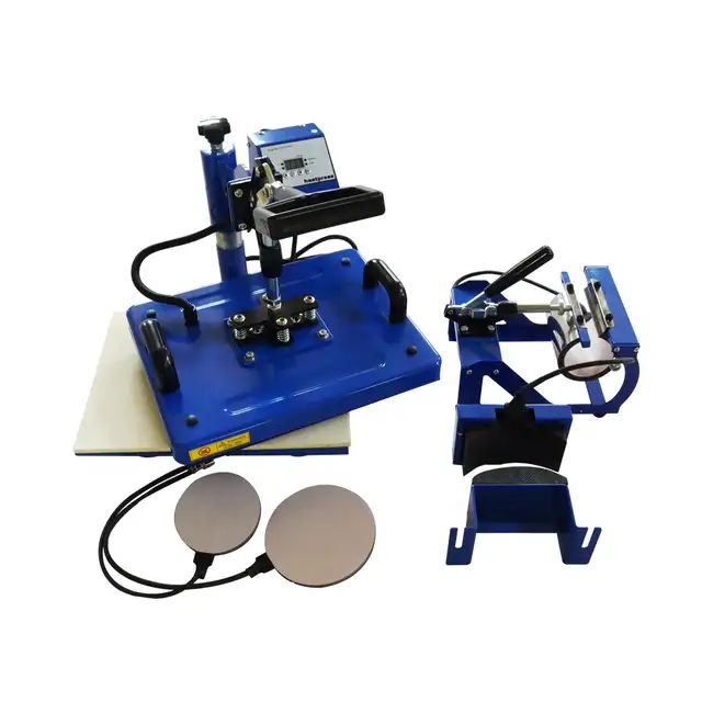 110V 5in1 Hat Cap Mug Heat Press Machine Print Transfer 110401 - Photo 3