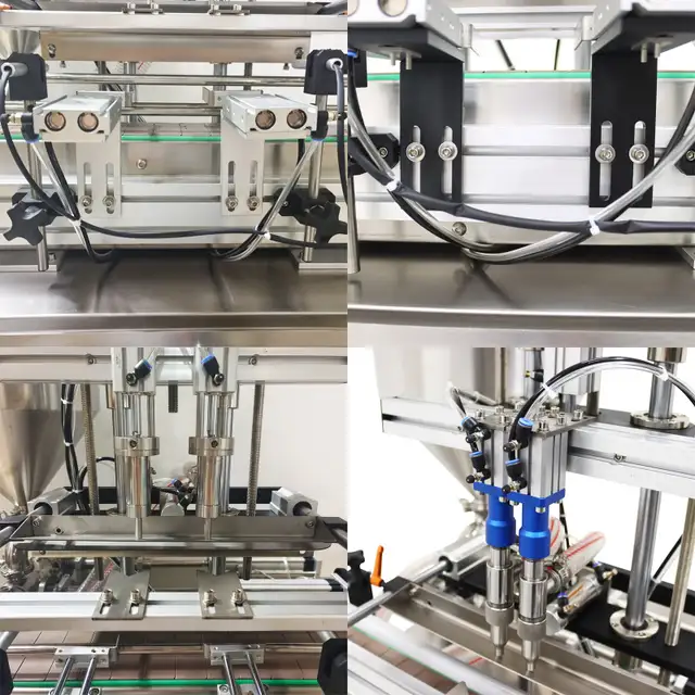 2 Head 8mm Nozzle Fully Automatic Paste Filler Machine 160381 - Photo 9