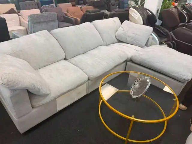 Brand New L-Shaped Sofa with Wood Frame Special $699 - Photo 3