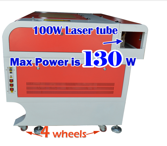 100W USB CO2 Laser Engraving Machine with Stand 130069 - Photo 5