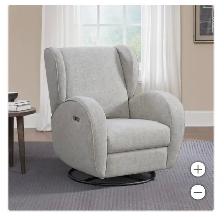 Fabric swivel rocker power recliner - Photo 3