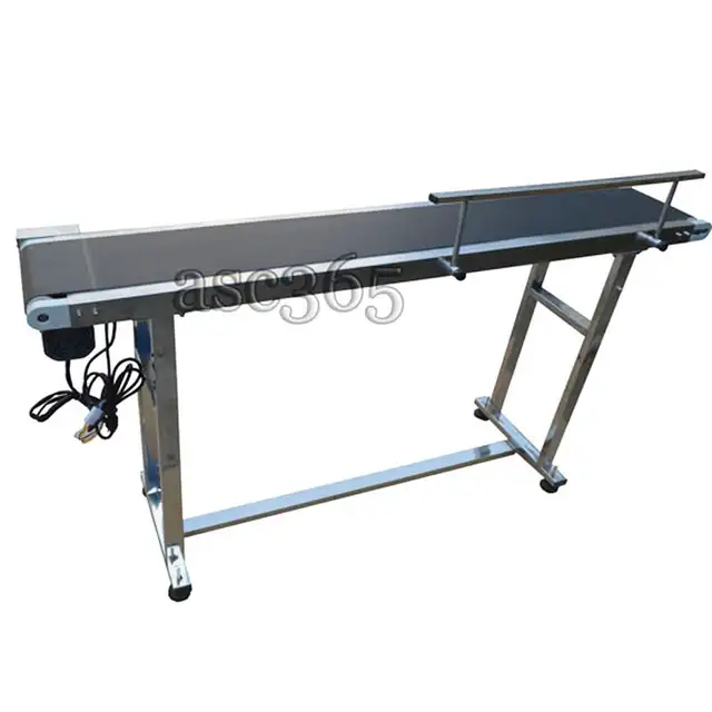 Promotion 110V 597.8' PVC Belt Conveyor Transport 230134 - Photo 3