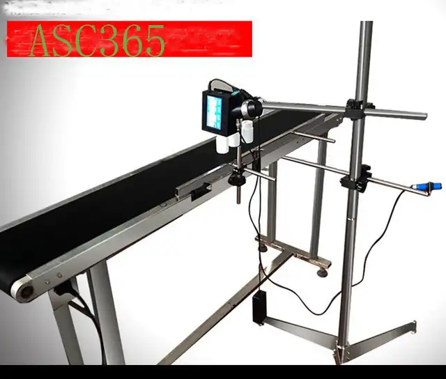 Promotion 110V 597.8' PVC Belt Conveyor Transport 230134 - Photo 5