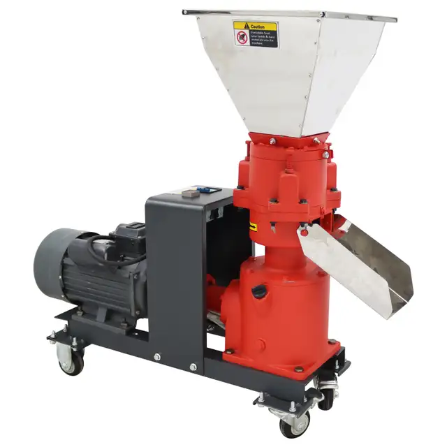 8mm Feed Pellet Mill Machine 3 Head Rollers Square Inlet 238001 - Photo 2