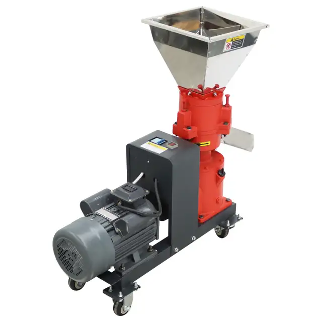 8mm Feed Pellet Mill Machine 3 Head Rollers Square Inlet 238001 - Photo 5