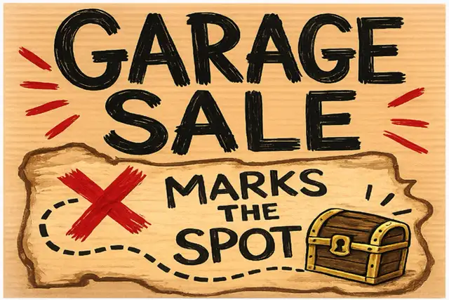 FREE Garage/Yard Sale Signs