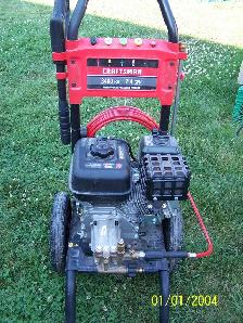 GAS POWER WASHER