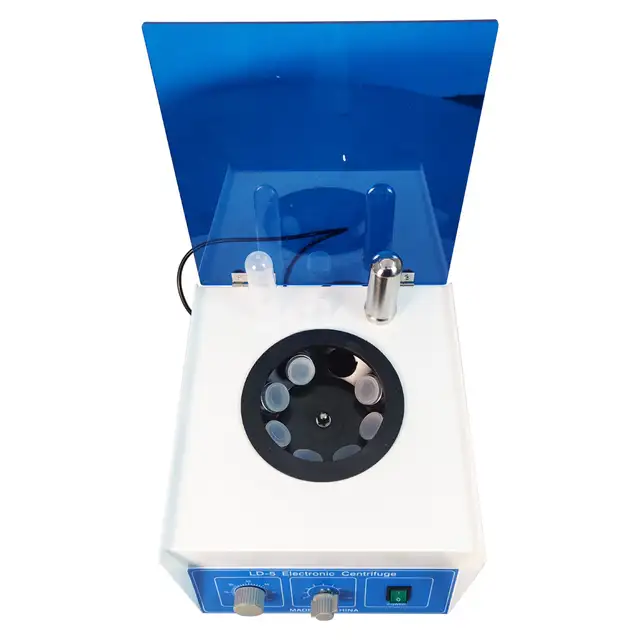 Promotion 50mlx8 Desktop Centrifuge Blue Cover 4000r/m 251465 - Photo 5