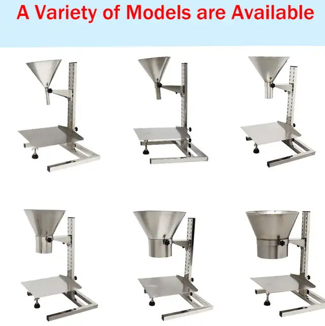 Stainless Steel Feeding Hopper with Support Stand 239675