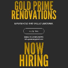 LOOKING FOR EXPERIENCED CARPENTER/SKILLED LABOURER