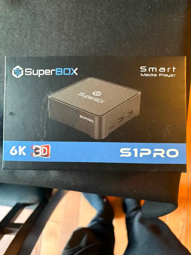Super Box S1 Pro 6K 3D TV box