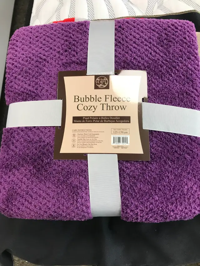 BRAND NEW VARIETY OF THROW BLANKETS ONLY $10!