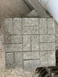 Patio Stones - 18 inch x 18 inch $2.50 each