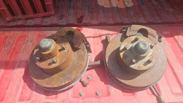 Aspen disc brake setup