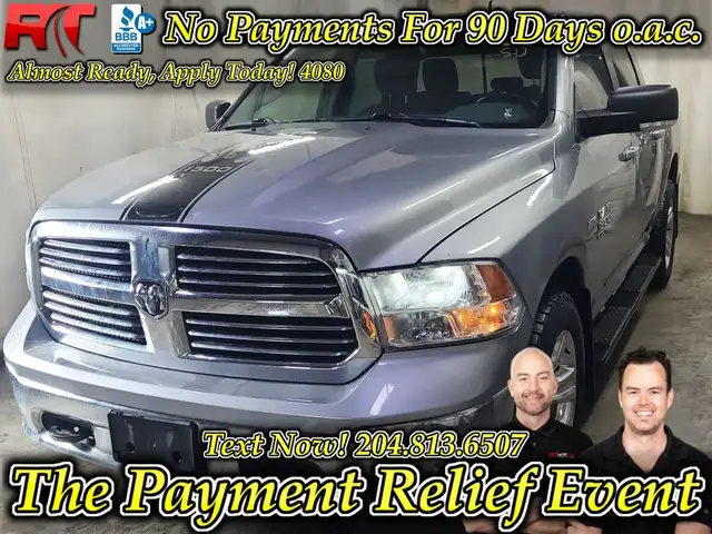 2020 Ram 1500 Classic SLT 4WD - Backup Cam, Parking Distance Con