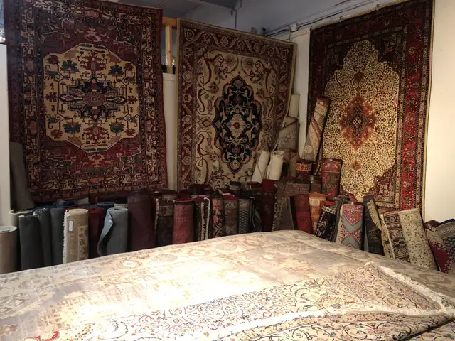 Rug cleaning and repair at Caspian Rugs Centre - Photo 10