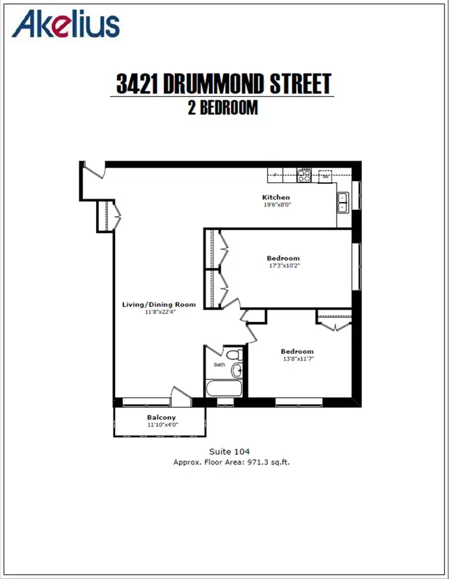 renovated 2-bedroom 1 bath apartment, near Peel, July - ID 409 - Photo 14
