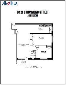 renovated 2-bedroom 1 bath apartment, near Peel, July - ID 409 - Photo 14