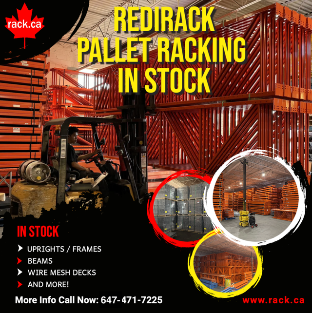 We sell new and used pallet racking in Mississauga - Photo 2