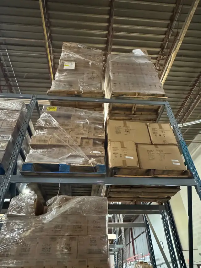 Pallet racking - 12' tall x 42' frames $50 each - 90' beams $12 - Photo 2