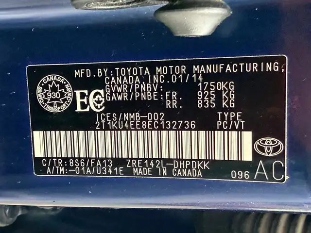 2014 Toyota Matrix 165KM CERTIFIED-WARRANTY - Photo 25