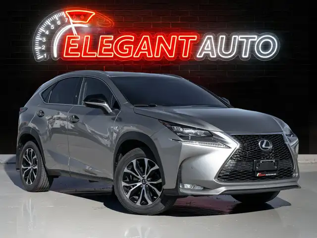 2017 Lexus NX 200T|F SPORT|NAV|SUNROOF|B.SPOT|RED INT||BACKUP CA